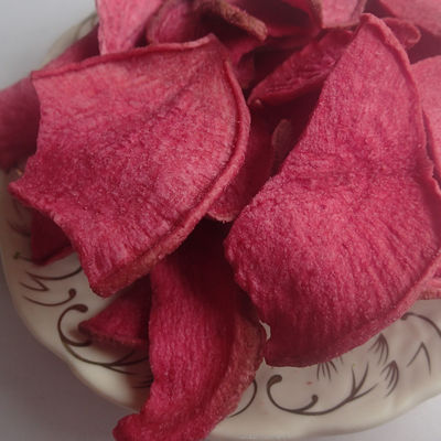kaufen Scheibe Vakuum-Fried Red Turnip Healthy Vegetables Chip Snack Crispy Red Radish online manufacture