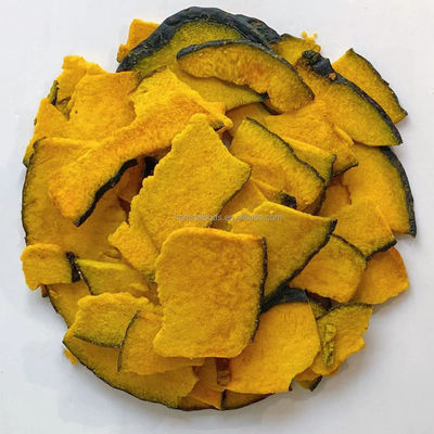 Pumpkin Chips Dried Fruits Vegetables Vacuum Fried Tasty Vegetable Snacks