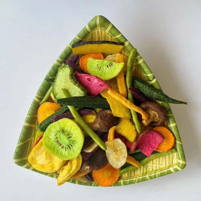 Customisable Dried Fruits Vegetables Organic Healthy Crispy Vegetables Chips