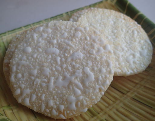 Shelly Japanese Round Rice Crackers Grain Snack Food Malto Dextrin