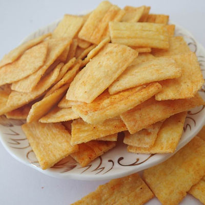 kopen Japans lapje vlees en barbecue op smaak gebrachte gepufte van de de crackersnack van de voedselrijst de BARBECUEkoekjes online manufacture