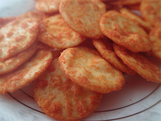 Souvenir Salty Cheese Rice Cracker Corn Flour Healthy Grain Snacks