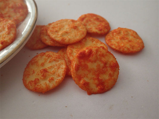 Souvenir Salty Cheese Rice Cracker Corn Flour Healthy Grain Snacks