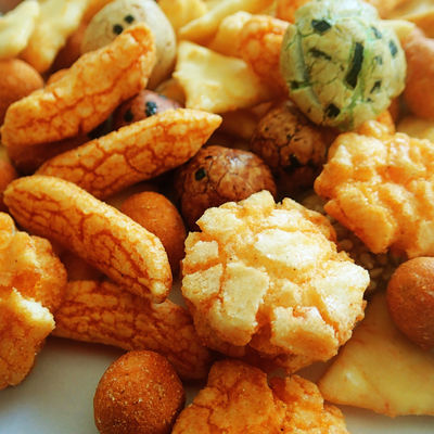 Mua Bán chạy bánh gạo với đậu phộng tráng ngũ cốc ăn nhẹ ngũ cốc Nhật Bản bánh gạo hỗn hợp Senbei online manufacture