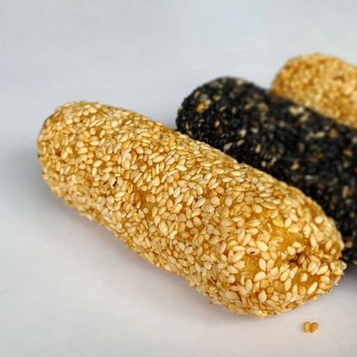 Healthy Grain Egg Roll Cracker Black Baked Honey Sesame Sticks