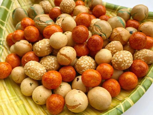 Seaweed Coated Peanut Snack BRC Certification Organic Roasted Salted Peanuts