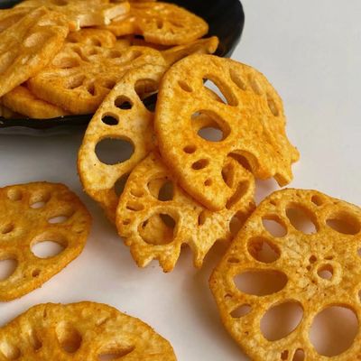 comprare Ortaggi da frutto secchi sapore dei gamberi Lotus Root Snacks piccante online manufacture