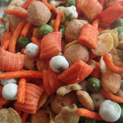 Wholesale mixed snacks green peas peanuts cracker oriental mix nuts snack