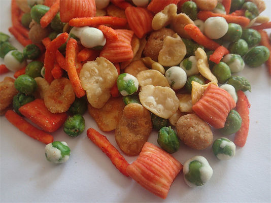 Wholesale mixed snacks green peas peanuts cracker oriental mix nuts snack
