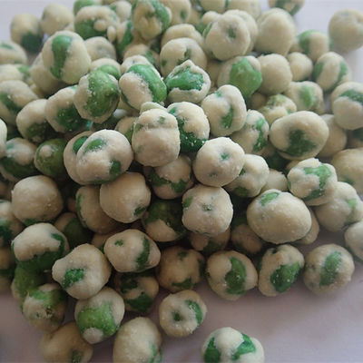 Garlic Sweet Spicy Green Pea Snack Wheat Flour Dried Roasted Peas