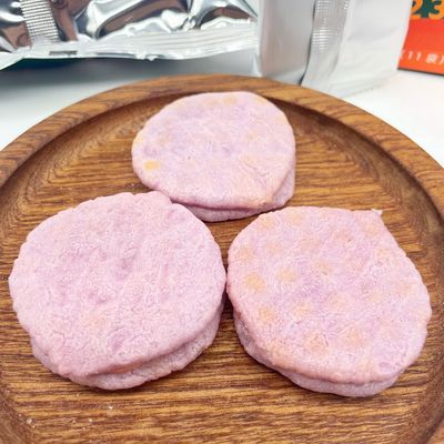 acheter Casse-croûte patate douce et Taro Flavored pourpres de biscuits du riz des enfants online manufacture