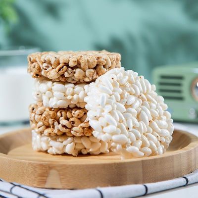 Sweet Crispy Senbei Rice Crackers Delicious Grain Snack
