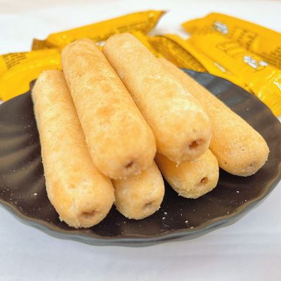 Irresistible Salted Egg Yolk Bliss Puffed Rice Cracker Snacks
