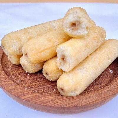 Irresistible Salted Egg Yolk Bliss Puffed Rice Cracker Snacks