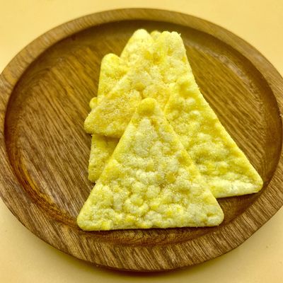 Crispy Triangle Corn Cracker Chips Gluten Free Oven Baked