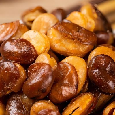 Ready To Eat Roasted Fava Beans Nut Snacks Store At Room Temperature