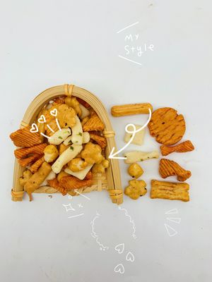 Indulge in Crunchy Goodness Japanese Rice Cracker Snacks Satisfying and Bursting