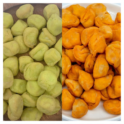 Delicious Plum Shaped Peanuts with Wasabi and Spicy Kick - Perfect Party Snack