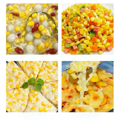 Premium Freeze-Dried Corn Kernels Golden Yellow High In Fiber Bulk Packaging