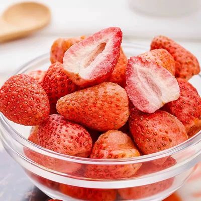 1-Year Shelf Life Sweetened Freeze-Dried Strawberry Snacks 5kg For Snacking Anytime