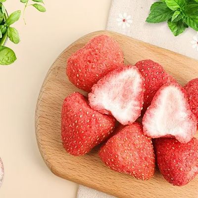 25% Sugar Content Sweetened FD Strawberry Mix 5kg Bulk For Snacking