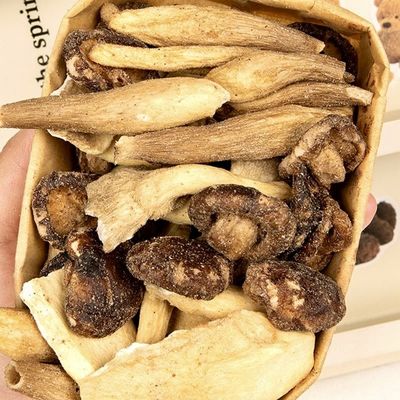 5kg VF Antler Mushroom Chips Healthy Office Snack 1 Year Shelf Life