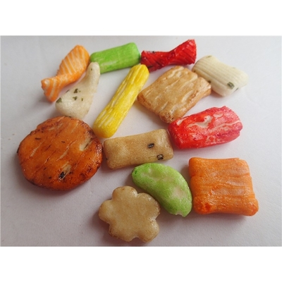 Grain Snacks with Semi Soft Texture Ready To Eat Rice Cracker Snacks