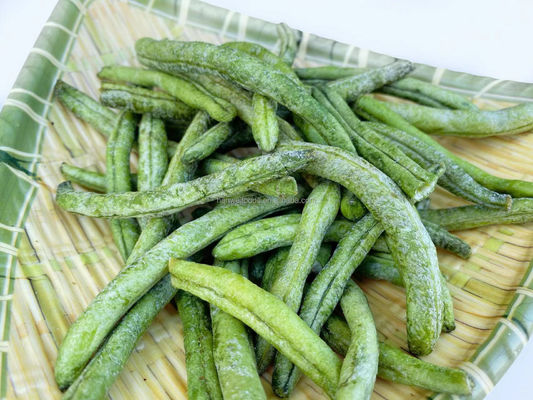 Vaccum Fried Fresh Healthy Green Vegetables String Bean High Quality Green Beans