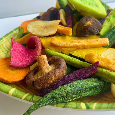 De vacuüm Gezonde Organische Snacks van Fried Dried Fruits Vegetables Mixed