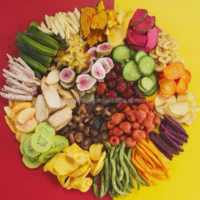 4kg Dried Fruits Vegetables Low Salt Organic Dehydrated Vegetables