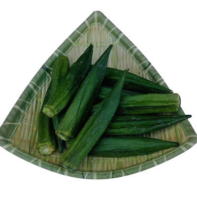 Goede prijs Lage Zoute Vacuümfried okra semi soft crispy-Braadstukgroenten online