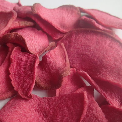 Bom preço Os vegetais do Lyophilization de VF roasted o rabanete vermelho cortado Chips Snacks das cenouras on-line