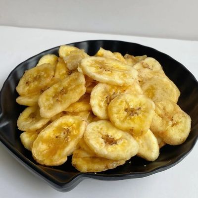 Bom preço A banana secada maltodextrina corta microplaquetas orgânicas doces da banana on-line
