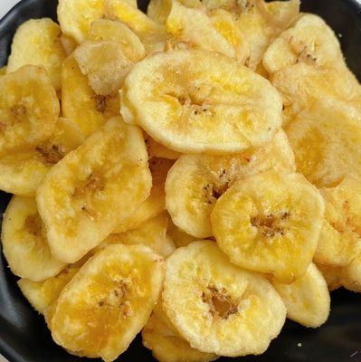 Maltodextrin Dried Banana Slices Sweet Organic Banana Chips