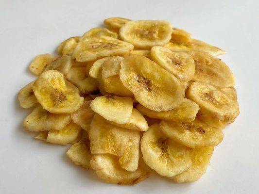 Maltodextrin Dried Banana Slices Sweet Organic Banana Chips