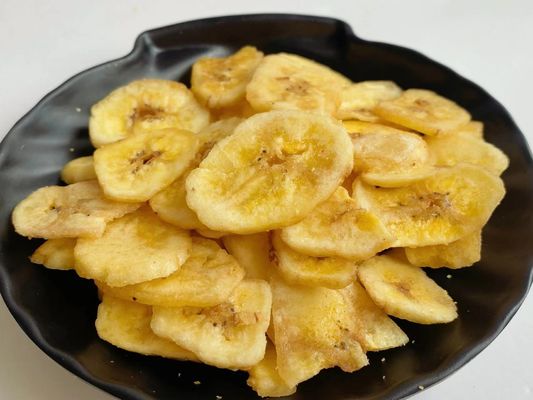 Maltodextrin Dried Banana Slices Sweet Organic Banana Chips