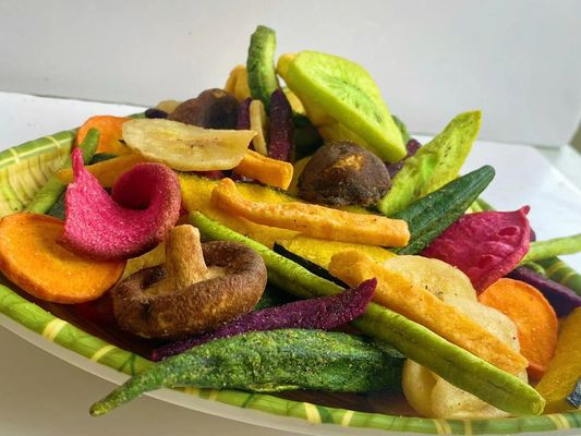 Customisable Dried Fruits Vegetables Organic Healthy Crispy Vegetables Chips