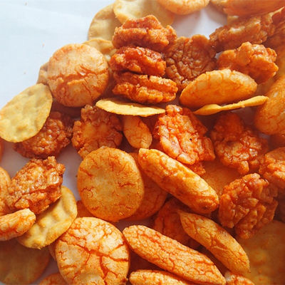 İyi fiyat Mısır Unu Senbei Pirinç Krakeri Yüksek Sıcaklık Japon Pirinç Kurabiyeleri çevrimiçi