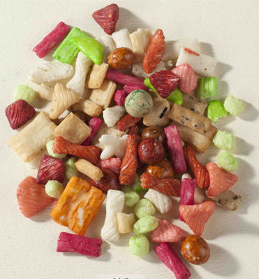 Colorful Mixed Rice Cracker Snacks