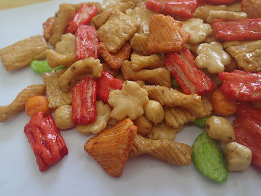 Gourmet Rice Cracker Snacks High Temperature Oriental Rice Snacks