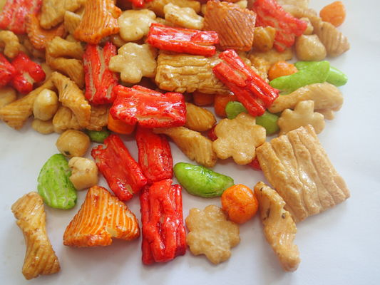 Gourmet Rice Cracker Snacks High Temperature Oriental Rice Snacks