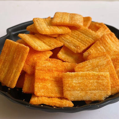 Exotic Snacks Crispy Ketchup Flavour Guoba Tomato Rice Crust Crispy Rice Cracker