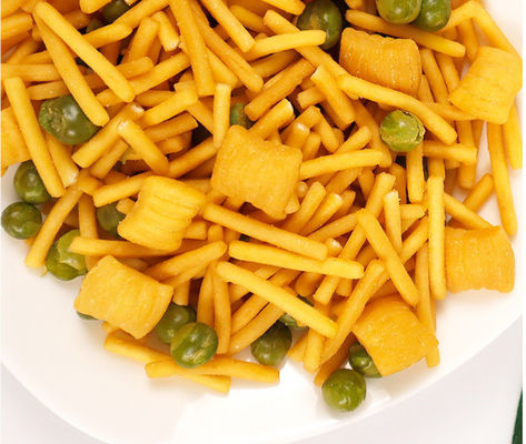 Giá tốt. Bán Hot Snack hỗn hợp Bánh quy giòn tôm với đậu xanh Đồ ăn nhẹ giòn cho văn phòng tiệc tùng trực tuyến