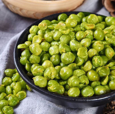 Fried Wasabi Green Peas