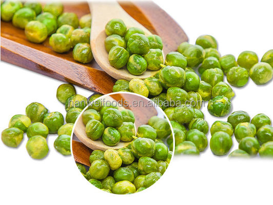 Fried Wasabi Green Peas