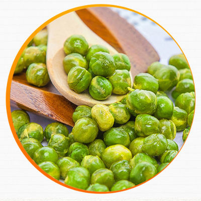 Fried Wasabi Green Peas