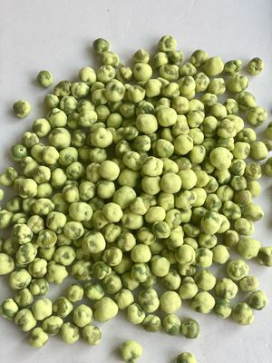 Super Resistance Green Pea Snack Corn Starch Wasabi Coated Peas