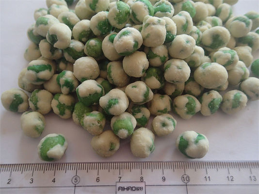 Garlic Sweet Spicy Green Pea Snack Wheat Flour Dried Roasted Peas