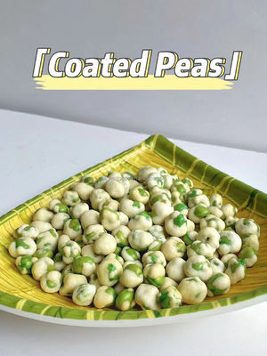 Various Flavors Coated Green Peas