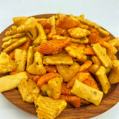 dos biscoitos revestidos orientais do amendoim do alimento de petisco da grão dos biscoitos coreanos sem glúten dietéticos do arroz petisco diário Roasted cozido exótico